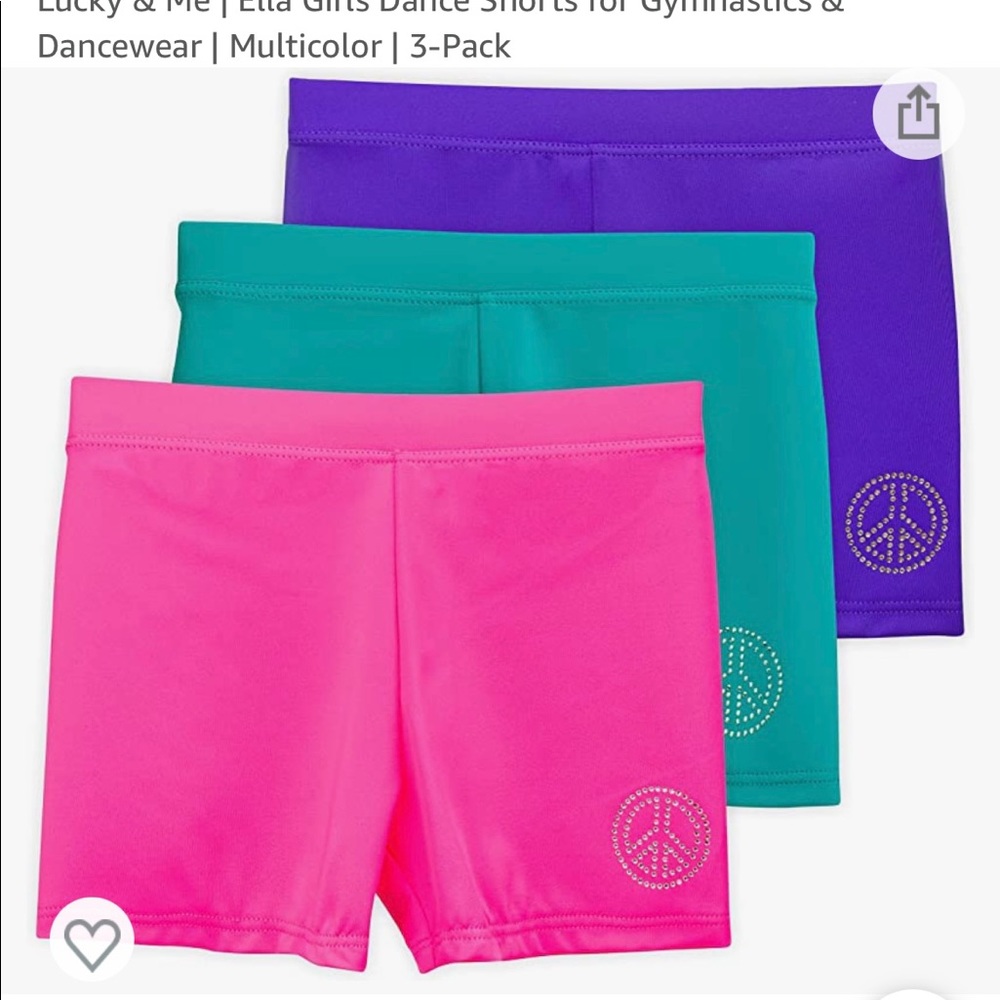 Girls Dance Short, size 2T-3T